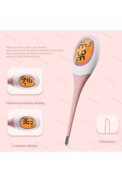 Choice Type 2 Silicone Fast 8S Thermometer for Fever Digital Infrared Basal B...