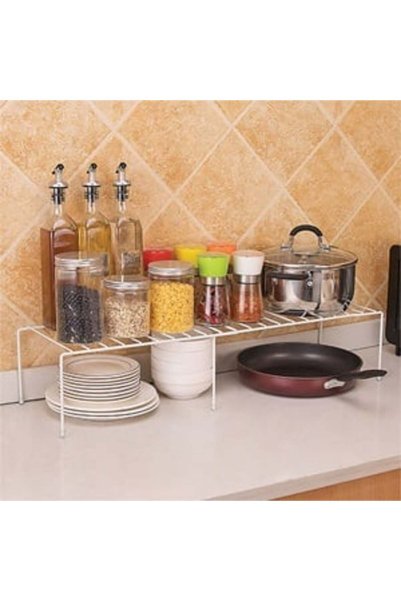 UNIC White Expandable Organizer Shelf 37x16x13.5cm