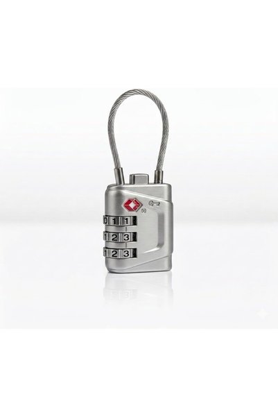 Magellan TSA Travel Lock with Flexible Cable – 3-Digit Combination Luggage Lo...