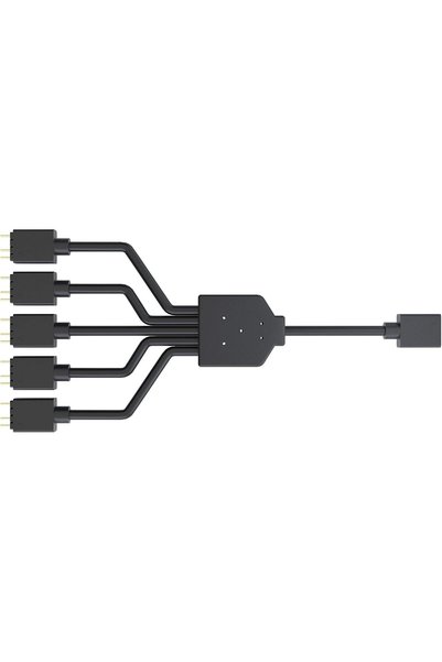 Generic كابل تقسيم RGB قابل للعنونة من 1 إلى 5 منافذ