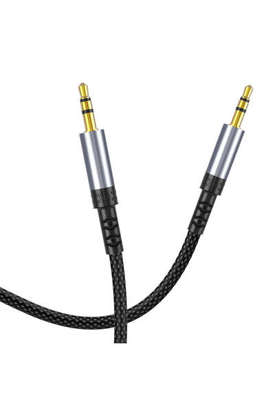 Lito - Audio Cable Adapter (LA01D) - Jack to Jack 3.5mm, Hi-Fi, 24k Gold-plat...