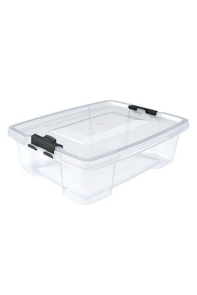 UNIC Transparent Storage Box with Plastic Lid 7L