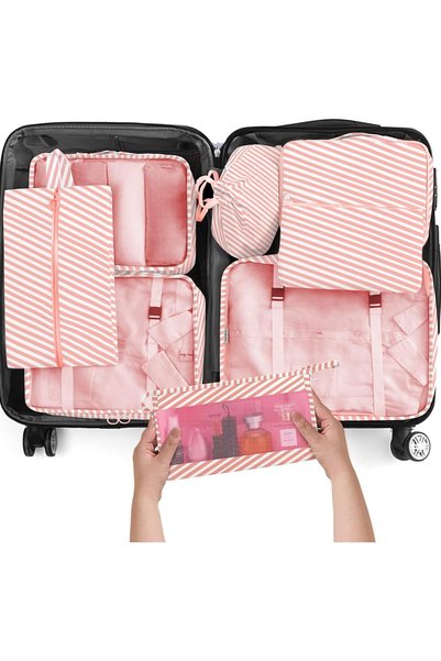 KASTWAVE 8 Set Packing Cubes for Travel, Luggage Packing Organizers Accessori...