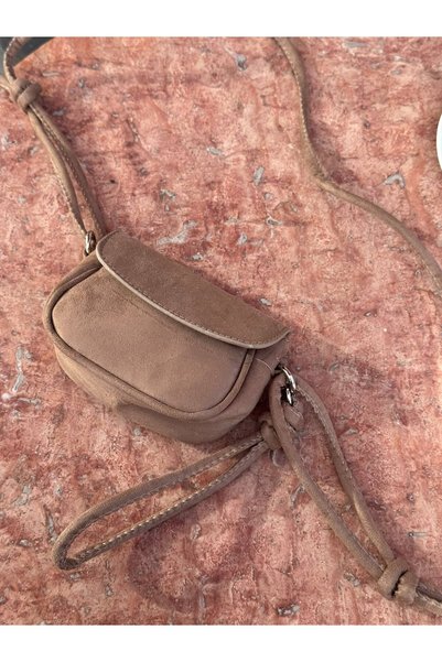 JASECO Suede Knotted Strap Mini Shoulder and Crossbody Bag