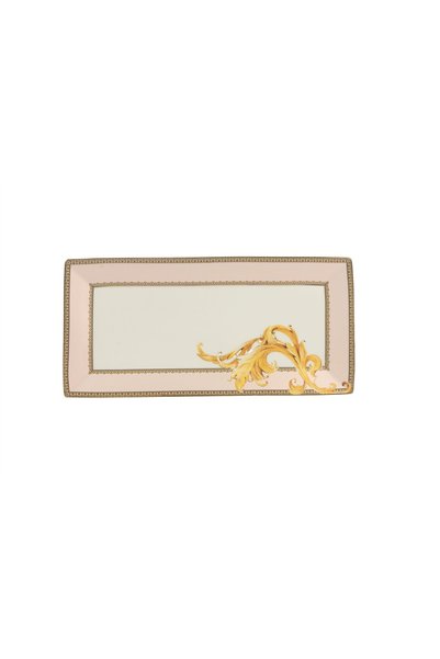 Mikasa Moor طبق تقديم مستطيل كبير من بلوش مقاس 15×31 سم