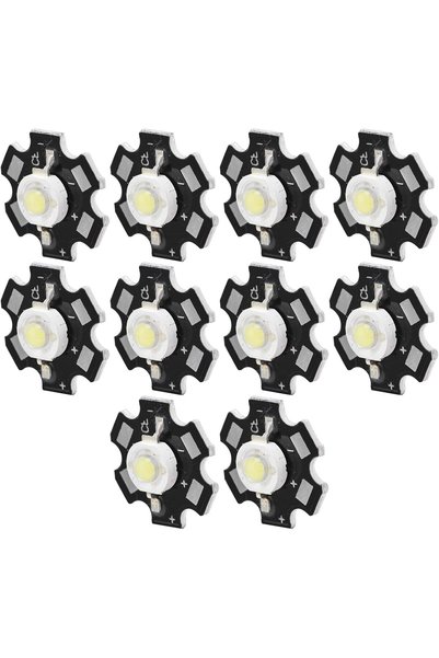 Generic إضاءة سقف 10 قطع من ملحقات مصابيح LED | مادة الألمنيوم للإضاءة الليلي...