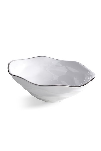 Eurofirany Misa decorativa, Eurofirany, Boni 03, alba, 25 x 16 x 8 cm