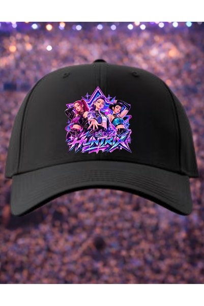 lovver Huntrix Zoey, Mira, Rumi Design Premium Printed 100% Cotton Hat