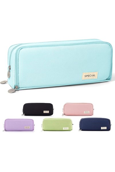 Cicimelon Pencil Case Large Capacity Pencil Pouch 3 Compartments Pencil Bag G...