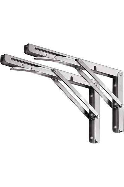 Generic Folding Shelf Brackets 350 mm Stainless Steel Folding Shelf Support