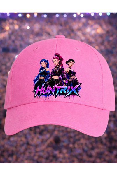lovver Huntrix Zoey, Mira, Rumi Design Premium Printed 100% Cotton Hat