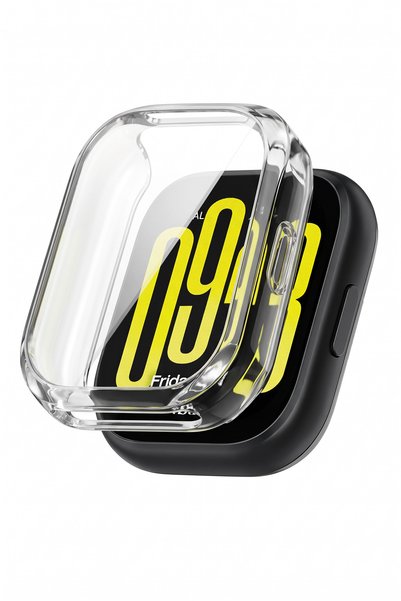 Fibaks Xiaomi Redmi Watch 6 Active Uyumlu Kasa Ve Ekran Koruyucu 360 Tam Koru...