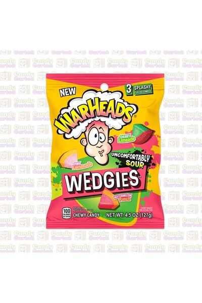 WarHeads وارهيدز ودجيز حلوى حامضة نكهات مختلفة كيس 127 جرام مستورد امريكا
