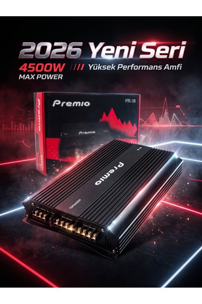 Premio 4500w Amfi 2026 Yeni Seri 4x70rms Anfi