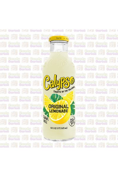 Calypso كاليبسو شراب الليموناضة نكهة الليمون الأصلية 473 مل مستورد اميركا Ori...