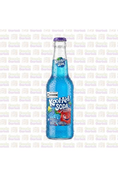 Kool aid كول ايد مشروب صودا بنكهة التوت الازرق والليمون 355 مل مستورد امريكا