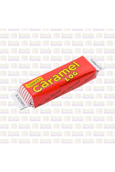 Tunnocks بسكويت كراميل لوج تونوكس 27جرام مستورد المانيا Caramel Log 27g