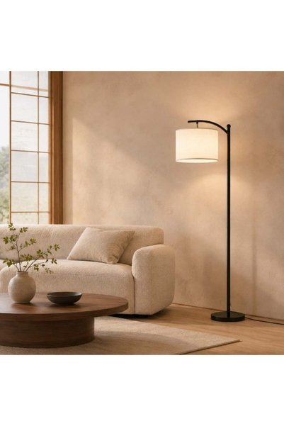 Generic Glanfen Modern Retro Atmosphere Standing Floor Lamp LED Three-Color A...