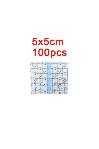 Choice 5cm x 5cm 100pcs 100pcs/ 50pcs Medical Adhesive Tape Transparent Tape ...