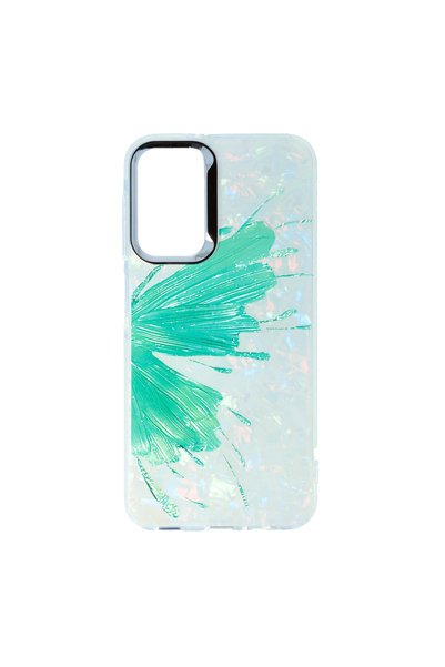 SEP Husă Silicon Aurora Shell Samsung Galaxy A24 Fluture Verde