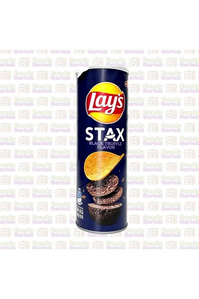 Lay's ليز ستاكس بنكهة الكماة السوداء 90 جرام مستود من الصين Lays Stax Black T...