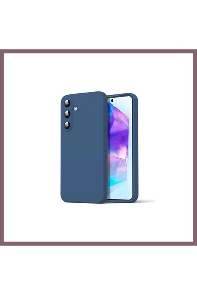 Generic Brand Samsung Galaxy A16 5g Case Nano Interior Velvet Silicone - Navy...