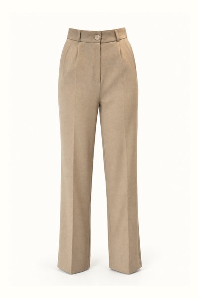 Sezgi Tekin Detailed Stone Pleated Palazzo Trousers