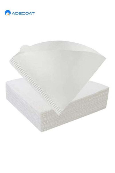 Generic ACECOAT Coffee Filters V60 Cone Paper White 100pcs Coffee Filters Unb...