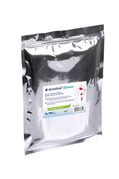 Actolind ®   قفازات رغوية للتطبيق