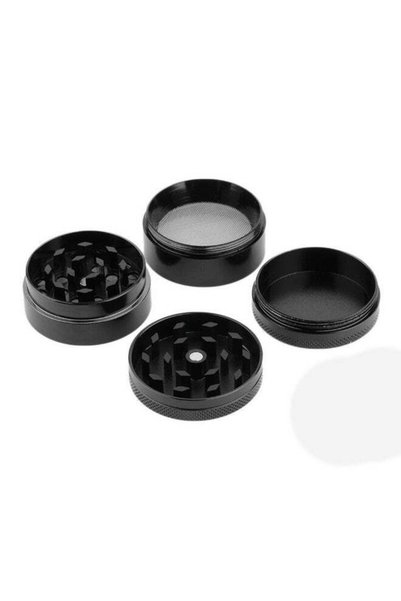 Generic Cuisine Art Hand Muller Spice Crusher Herb Grinder Black 3.5cm