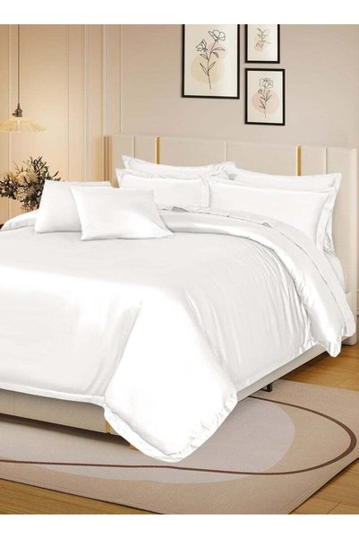 Generic Siesta Zen Luxury 100% Egyptian Cotton Oxford Duvet Cover Set with 2 ...