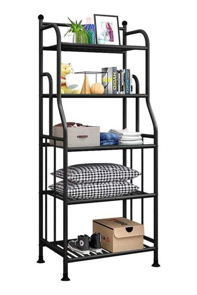 Generic Solerconm Shelving Unit Bakers Rack Metal Storage Shelves Laundry She...