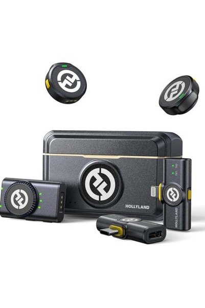 Generic Hollyland LARK M2 Wireless Microphone for iPhone, Android and Camera,...