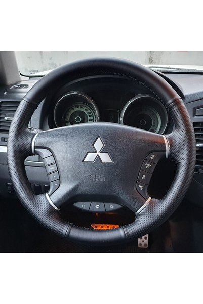 Choice Black Thread Car Steering Wheel Cover Black Non-Slip Artificial Leathe...