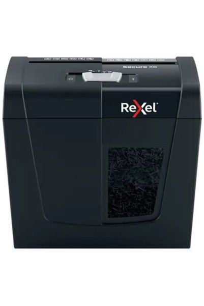Rexel SECURE X6 manual document shredder, P4, cross-cut (confetti), 6 sheets,...