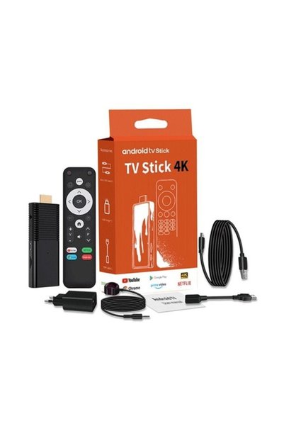 Generic Brand ماركات متنوعة اندرويد تي في ستيك 4K - أسود متوفر رقم الصنف 1060575