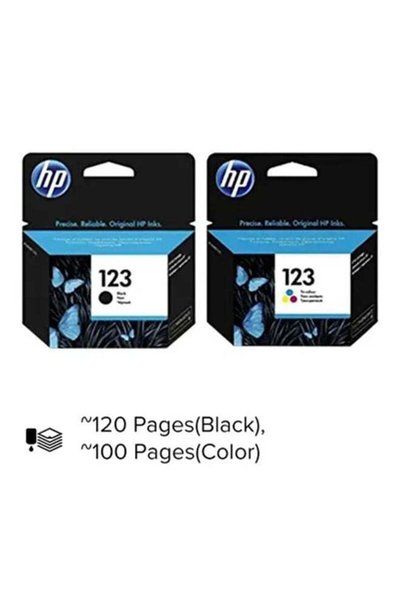 Generic HP Pack of 2 HP 123 Original Ink Cartridge Set Black & Tri Colour