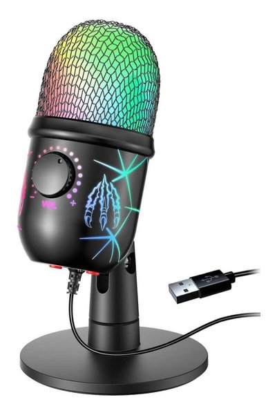 Generic VKL USB Microphone, Plug and Play Gaming Mic for PC, Mac, PS4/5, Podc...