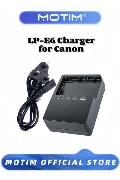 Generic Motim LP-E6 Charger for Canon Compatible with EOS 5D Mark II /5D Mark...
