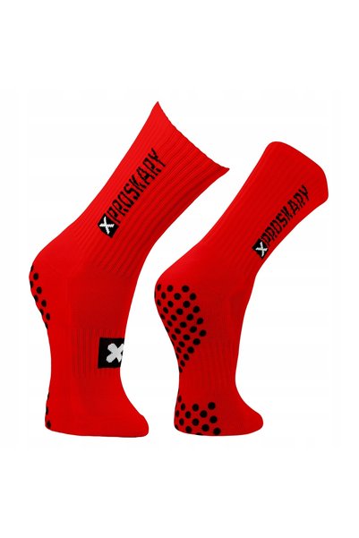 Proskary Sosete fotbal Proskary, roșii, mărime 41-47, material textil, design...