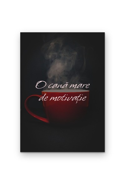 OEM Poster Carton 250g A4 O cana mare de motivatie, Decor perete inspirat, A4