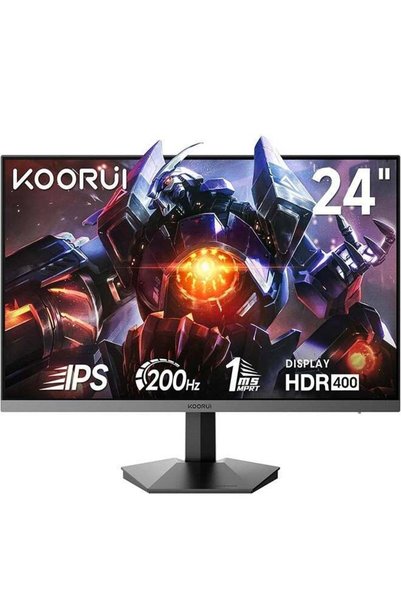Generic KOORUI Gaming Monitor 24-inch IPS FHD 1920 x 1080, 200Hz 1ms HDR400 9...