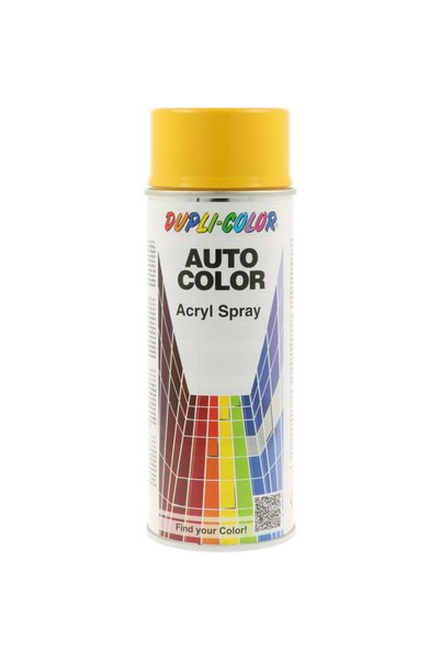 Opel Dupli-Color 3-0160 Vopsea spray acrilică Galben RAL 1018, lucios, 400ml