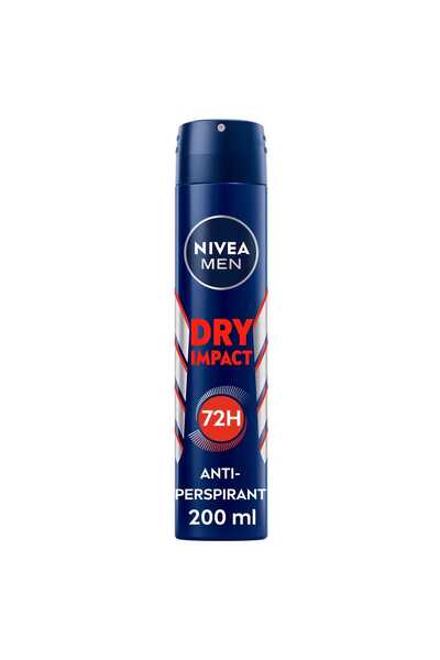 Nivea Men Dry Impact 72h Protection Spray 200ml