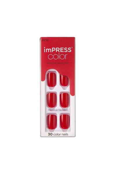Kiss Impress Nails Reddy Or Not KIMC013C