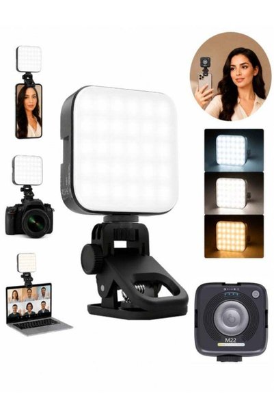 Generic LAGIN LED Selfie Phone Light with Clip, High Power 96 LED 2000mAh, 30...