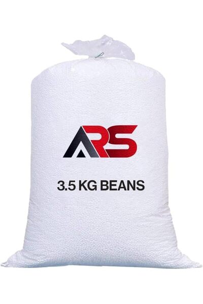 Generic Al Raied ARS® 3.5 KG Bean Bag Filler Polystyrene Virgin Beans