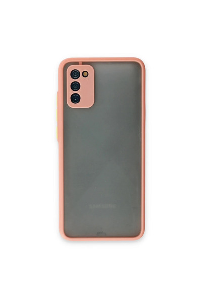FMA Samsung Galaxy A02S Case Montreal Silicone Cover - Pink