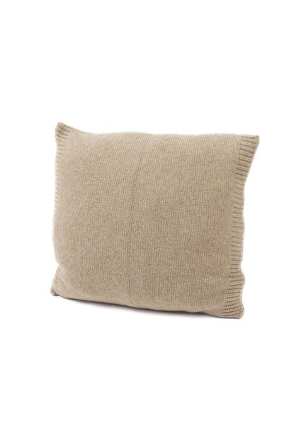 Kampol Pernă din lână merino 45x45 LEA maro deschis Produse pentru reabilitar...