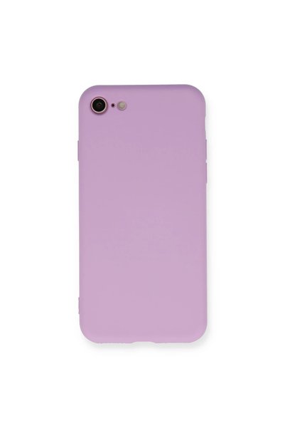 Bezos Iphone 7 case nano inner velvet silicone - purple